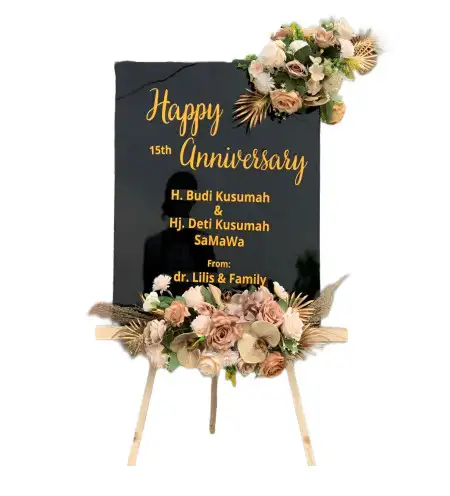 Papan Bunga Akrilik Moyoketen